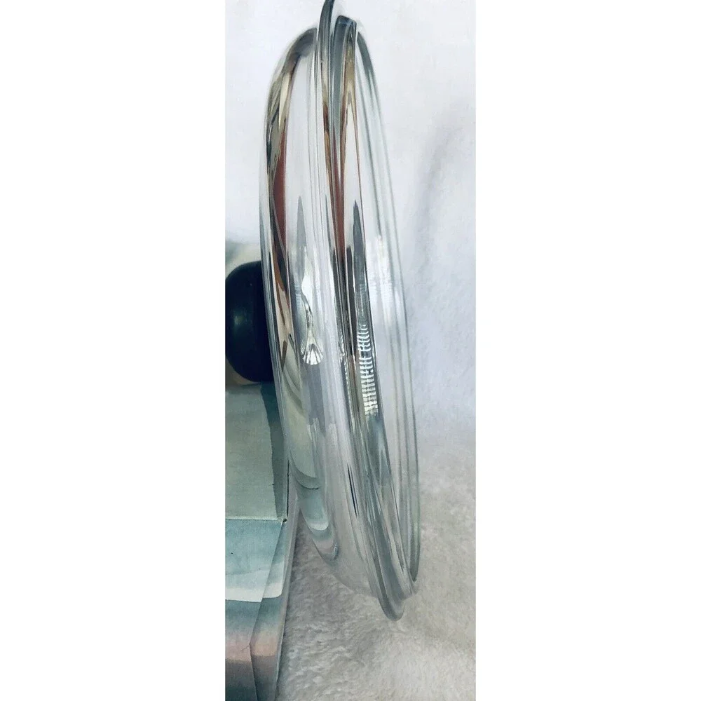 Dazey Glass Lid Heavy‎ Duty 8.5” Inner/ 9.5” Outer Rims Pre-owned